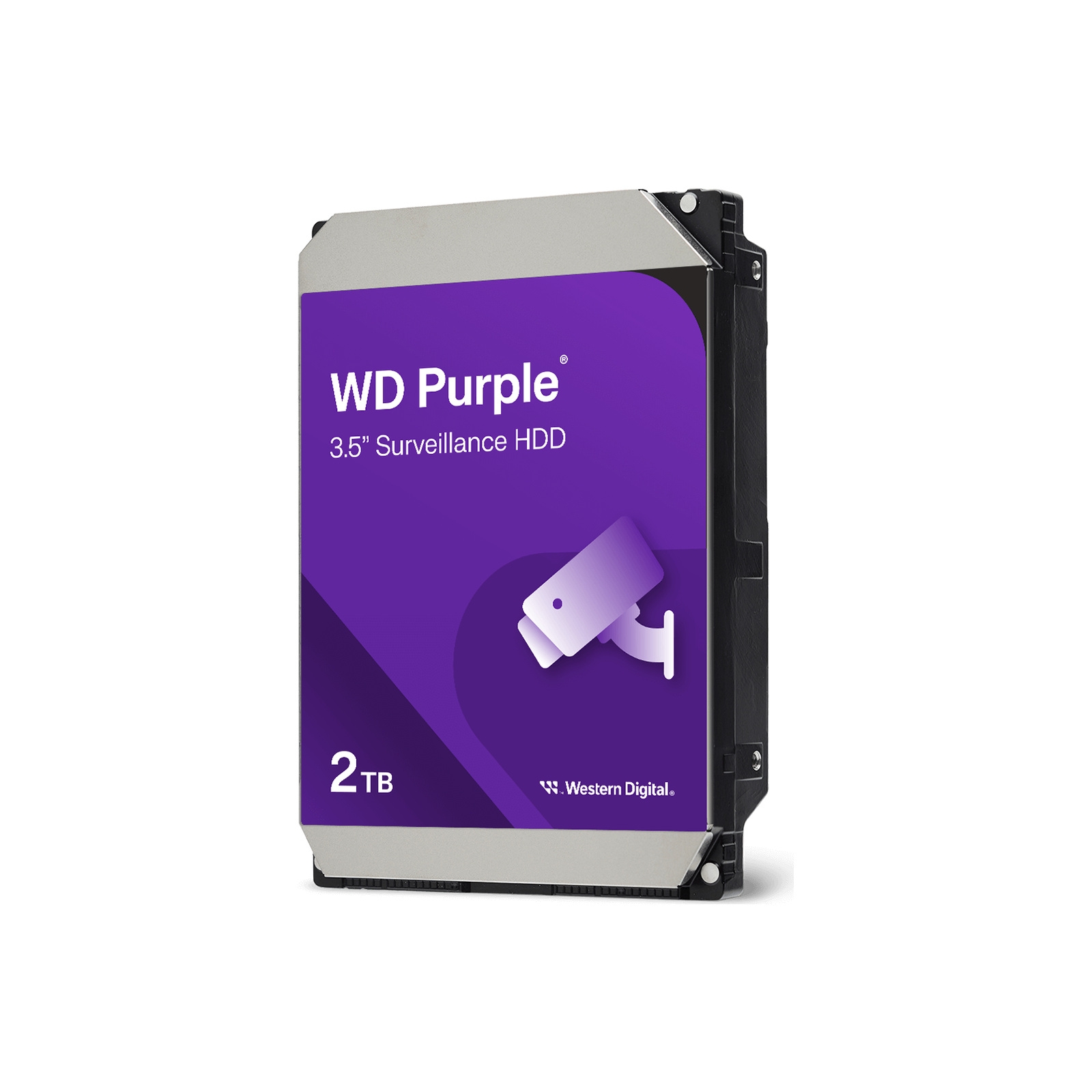 WD PURPLE 3,5" 2TB 64MB 5400RPM WD23PURZ