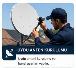 Uydu Anten Kurulumu | Çanak Anten Montajı ve Kanal Ayarı-1